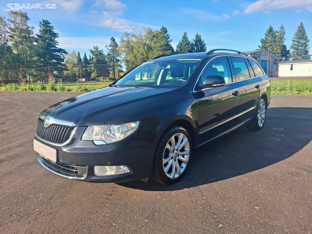 Škoda Superb II kombi 2.0TDi 125kW,DSG,xenon,tažné